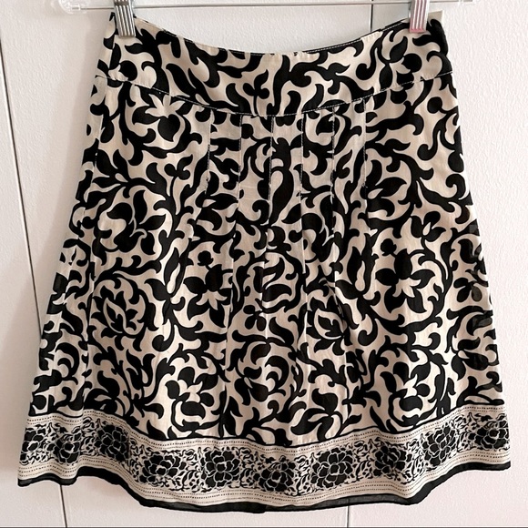 Ann Taylor A-Line cotton skirt - Picture 2 of 5